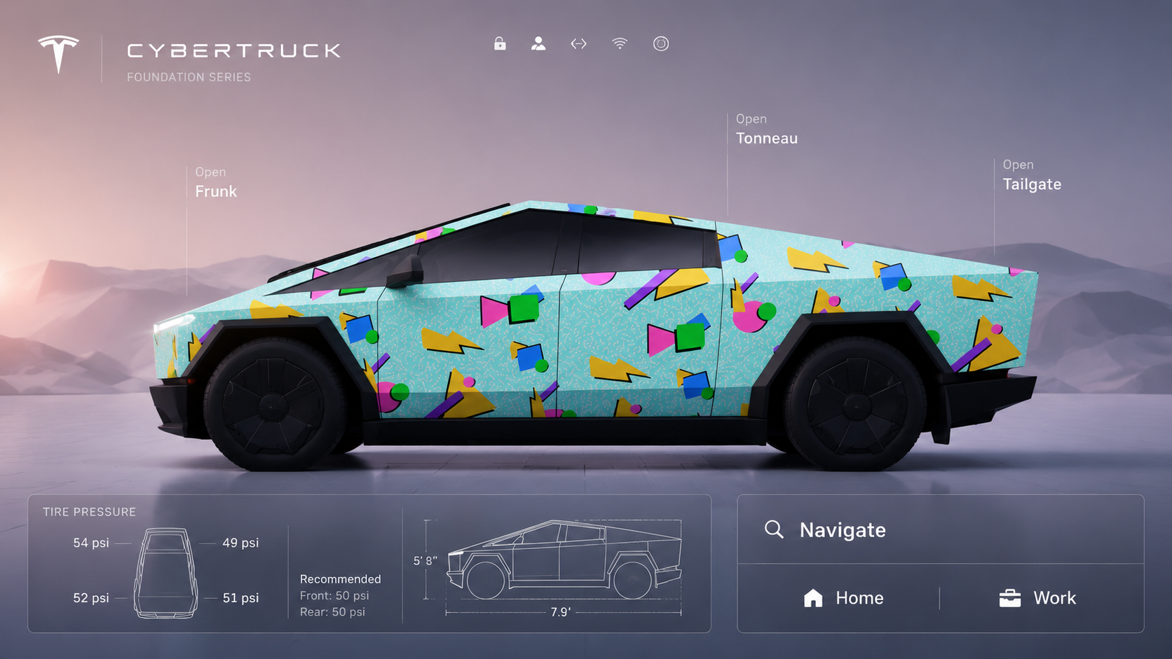 Tesla Summer Update Sends Custom Wraps Through the Mobile App