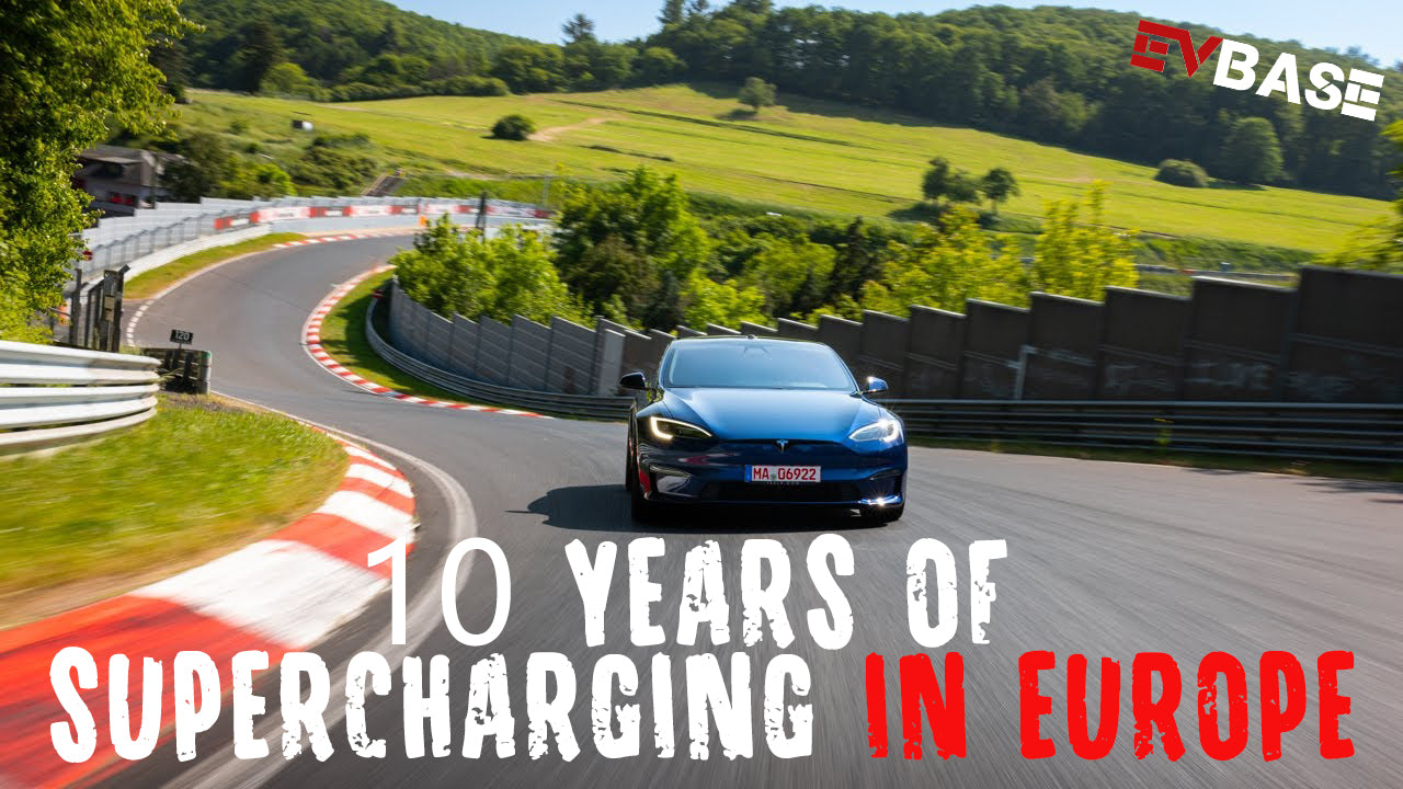 10 Years of Tesla Supercharging makes free in Europe for a day