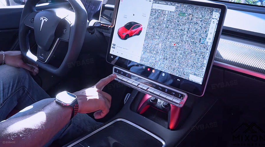 Hands-On Tesla Hack: Physical Center Console Button for Quick Controls