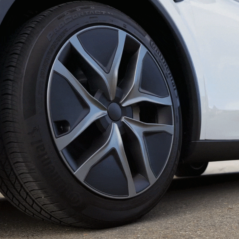 Model Y Juniper Wheel Covers 19 Inch Crossflow Wheels Hubcaps Inspired By Model Y Performance