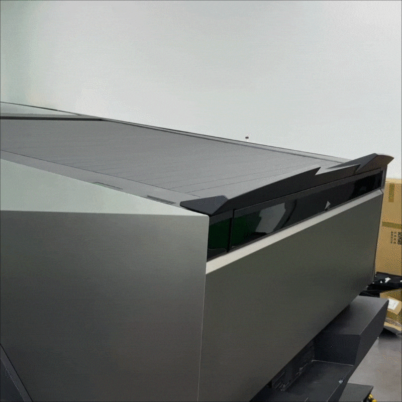 Cybertruck Rear Top Spoiler ABS Tailgate Lip Spoiler Wing