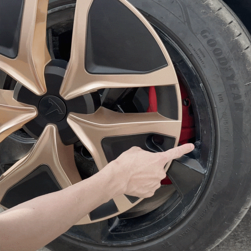 Model Y Juniper Wheel Covers 19 Inch Wheels Hubcaps Performance Look