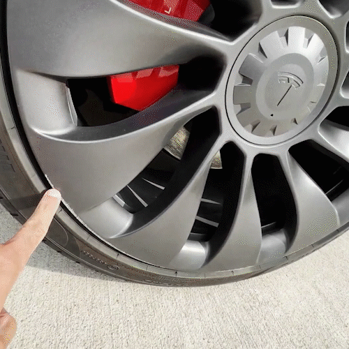 EVBASE Model Y 19/20/21-inch RimCase Tesla Überturbine Wheels Rim Protector for Model Y 3(Set of 4)