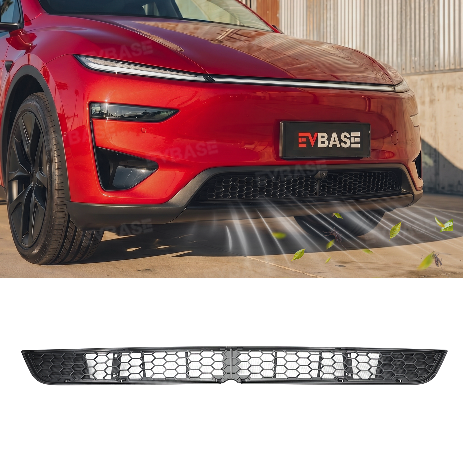 Model Y Juniper Performance Front Grille Mesh Insert Radiator Protector Insect & Debris Protection Panel