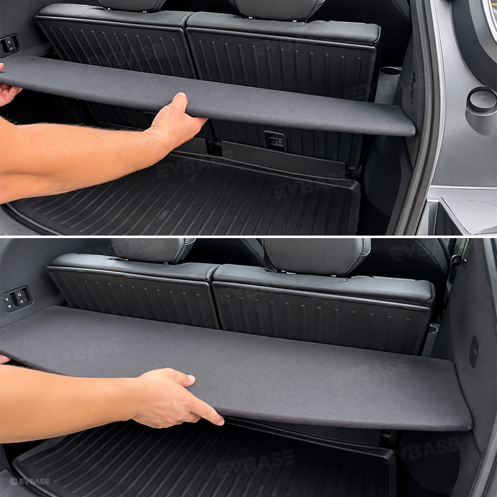 Model Y L Trunk Retractable Cargo Cover Luggage Cargo Privacy Shield Parcel Shelf