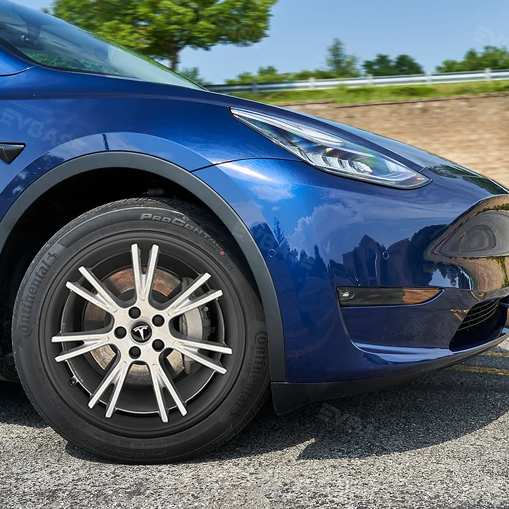 Model Y Wheel Rim Protectors 19Inch ABS Rimcase with Lug Nut Cover for Tesla| EVBASE