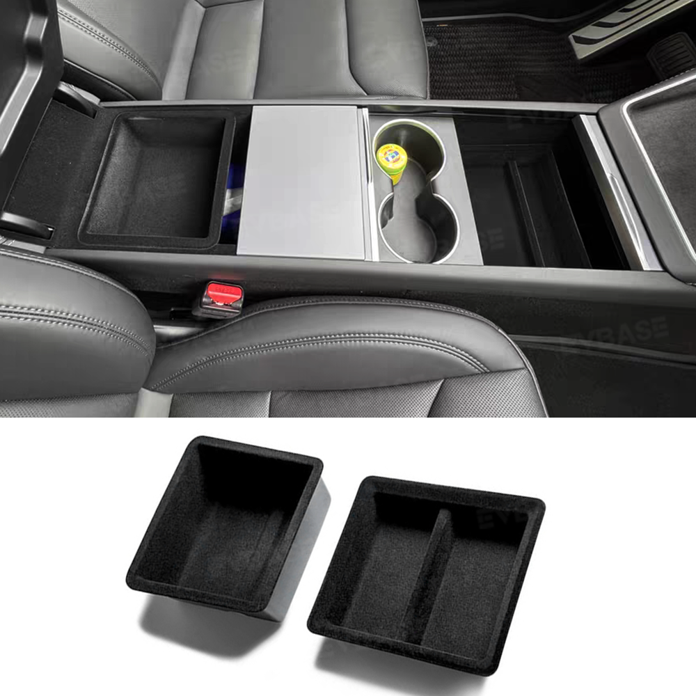 Center Console Armrest Storage Organizer Storage Tray for Tesla Model Y/3