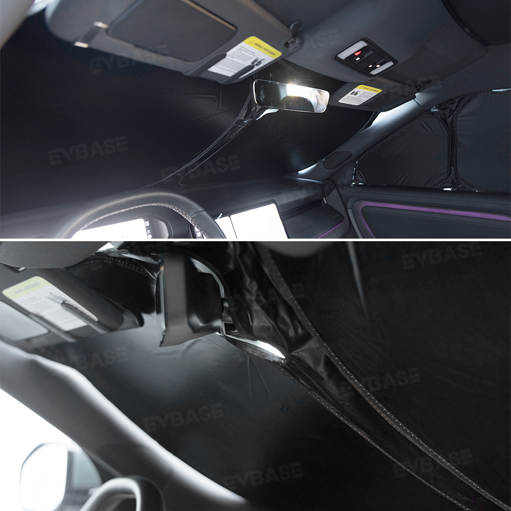 Windshield Sunshade for Rivian R2 Front Window Shade Sun Protection Heat Insulation