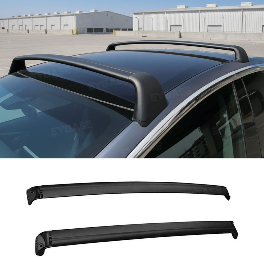 Model S Roof Rack Lockable Cross Bars OEM-Style Aluminum Alloy Luggage Cargo Carrier for Tesla