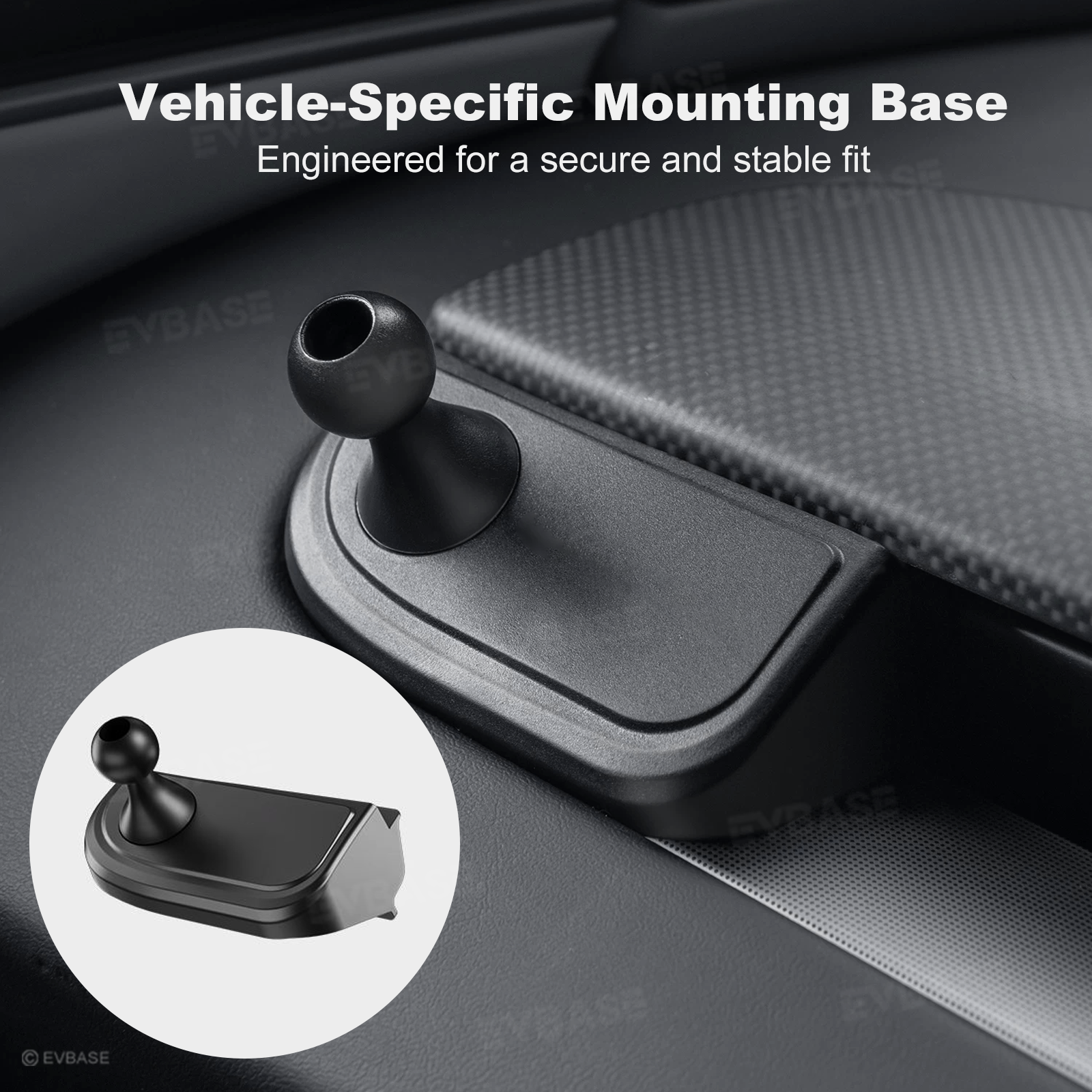 Model Y Juniper/ 3 highland Phone Mount Dashboard Side Magnetic Phone Holder