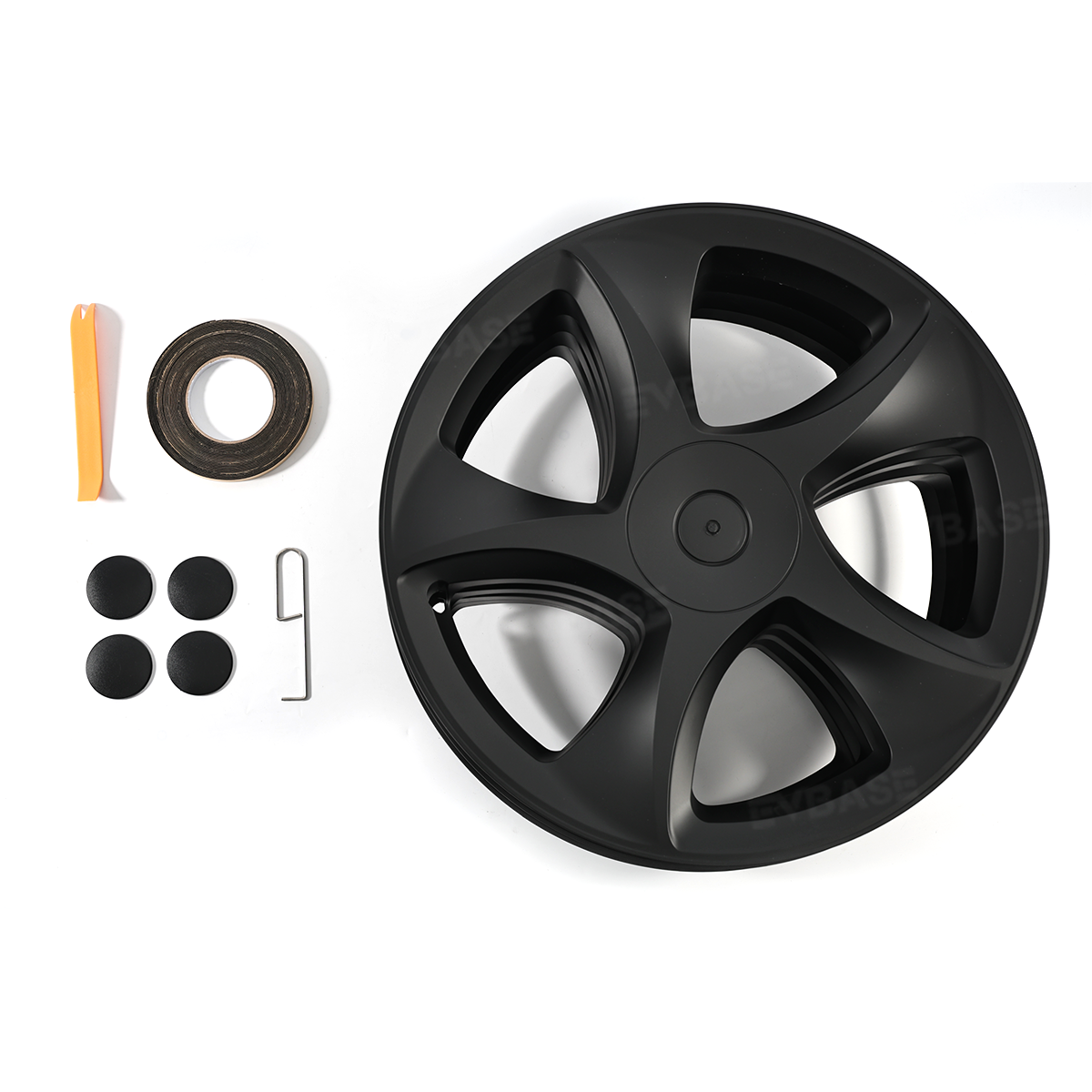 Model Y Juniper Wheel Covers for Tesla 19" Crossflow Wheels Hubcaps-3D Sculpted Design