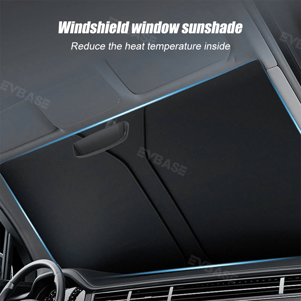 Glass Roof Sunshade for Ford Mustang Mach-E Sunroof Sun Visor Windshield Window Sun Shade Umbrella Heat Shield Cover