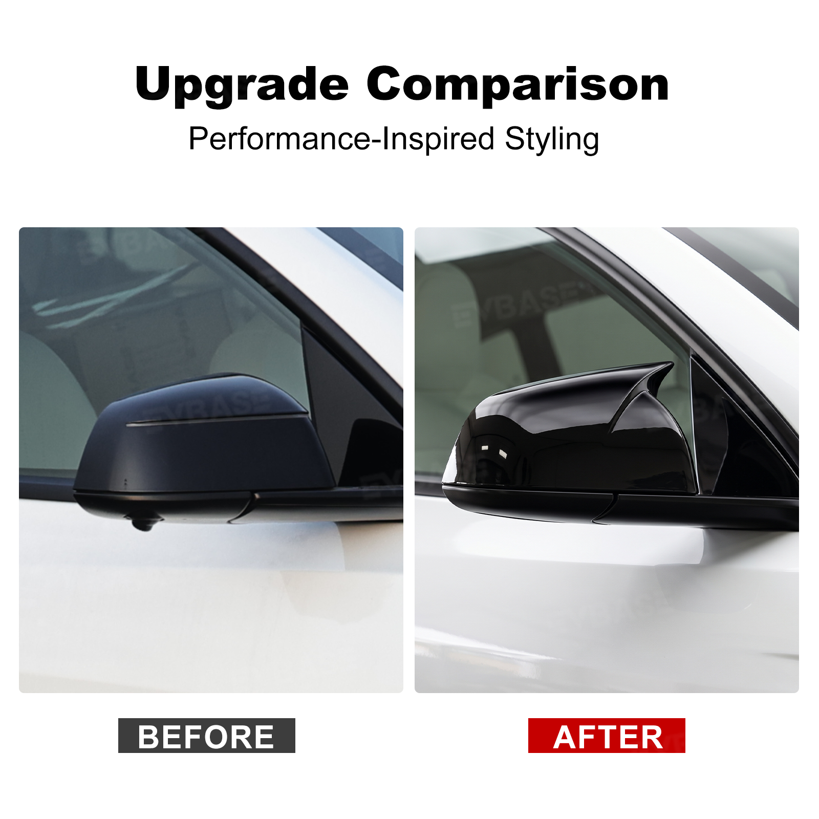 Model Y Juniper Side Mirror Cap Covers ABS Performance-Inspired Styling Rearview Mirror Caps