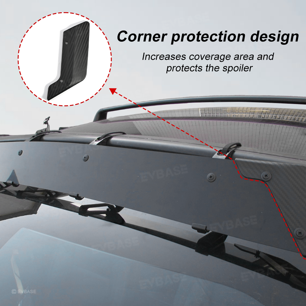 Model Y/3 Roof Rack Lockable Cross Bars 2.0 Reduced Wind Noise Carrier Rails Rooftop Luggage Cargo Carrier