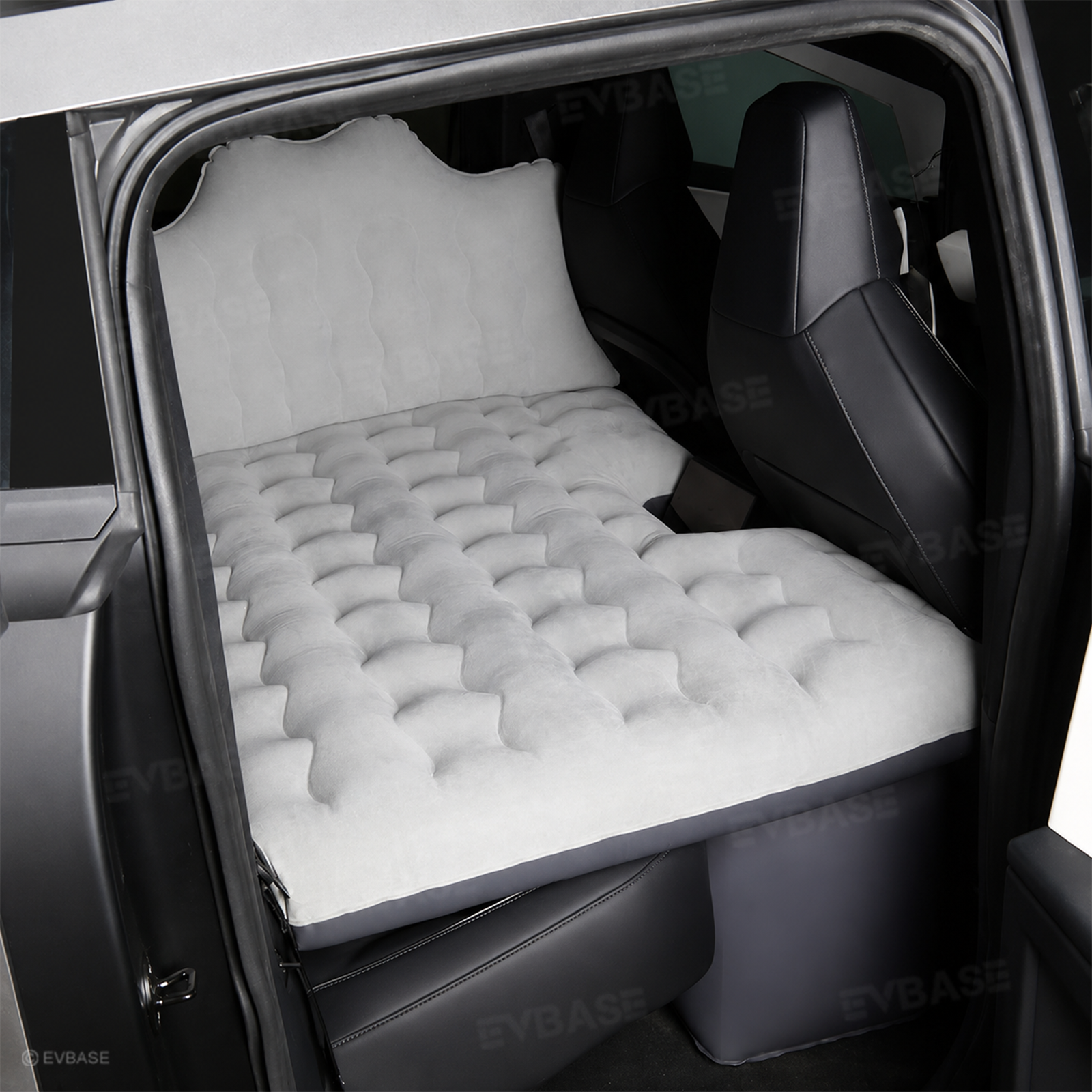 Cybertruck Back Seat Air Mattress Inflatable Rear Seat Camping Bed with Air Pump