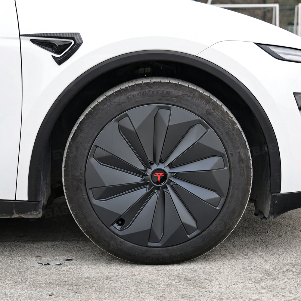 Model Y Juniper Wheel Covers 19 Inch Aero Turbine Style Hubcaps
