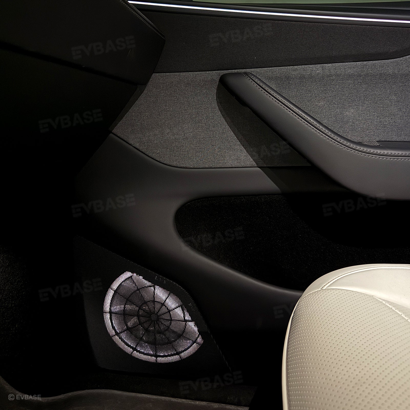 Model 3 Highland Interior Ambient Lighting Kit RGB LED Light Strips Neon Lights with Factory Screen Control