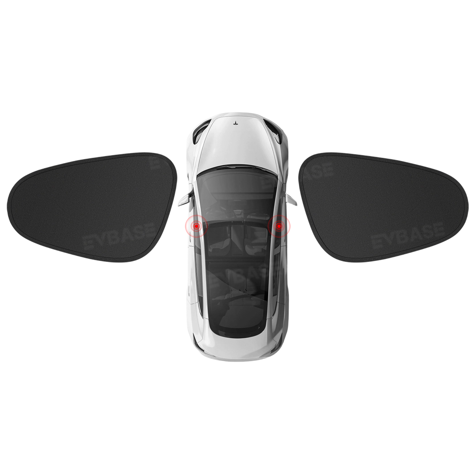 Model Y Juniper Front & Rear Side Window Shades Static Cling Window Sunshade UV Protection & Heat Reduction for Tesla Model Y/3/X/S/Cybertruck