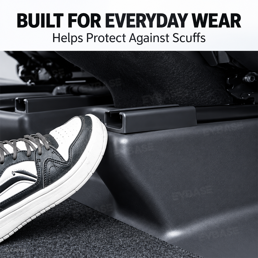 Model Y L Seat Slide Rail Anti-Kick Guard Under-Seat Full Coverage Protector Pad