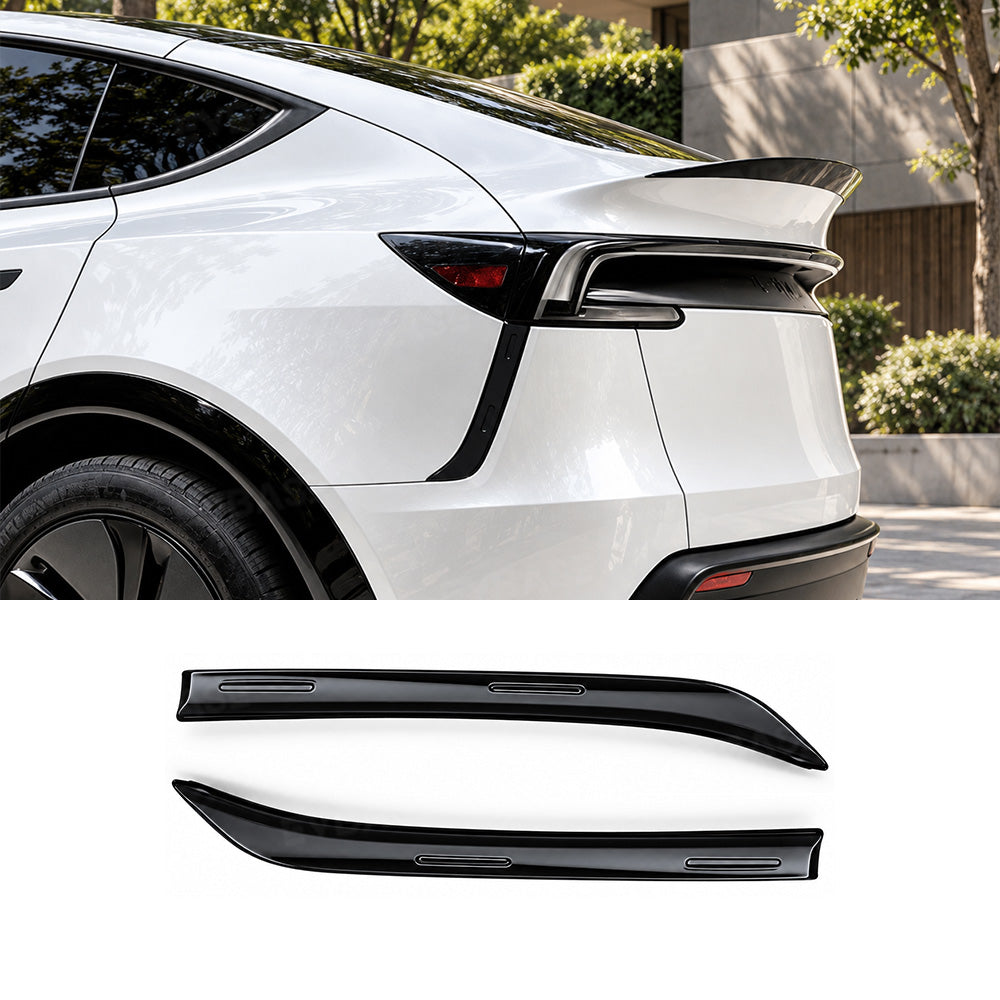 Model Y Juniper Fog Light Trim Front Bumper Air Vent Trim Covers & Rear Taillight Side Trim Overlay