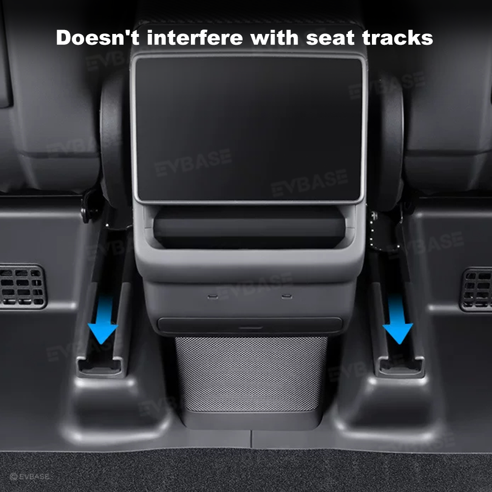 Model Y L Seat Slide Rail Anti-Kick Guard Under-Seat Full Coverage Protector Pad