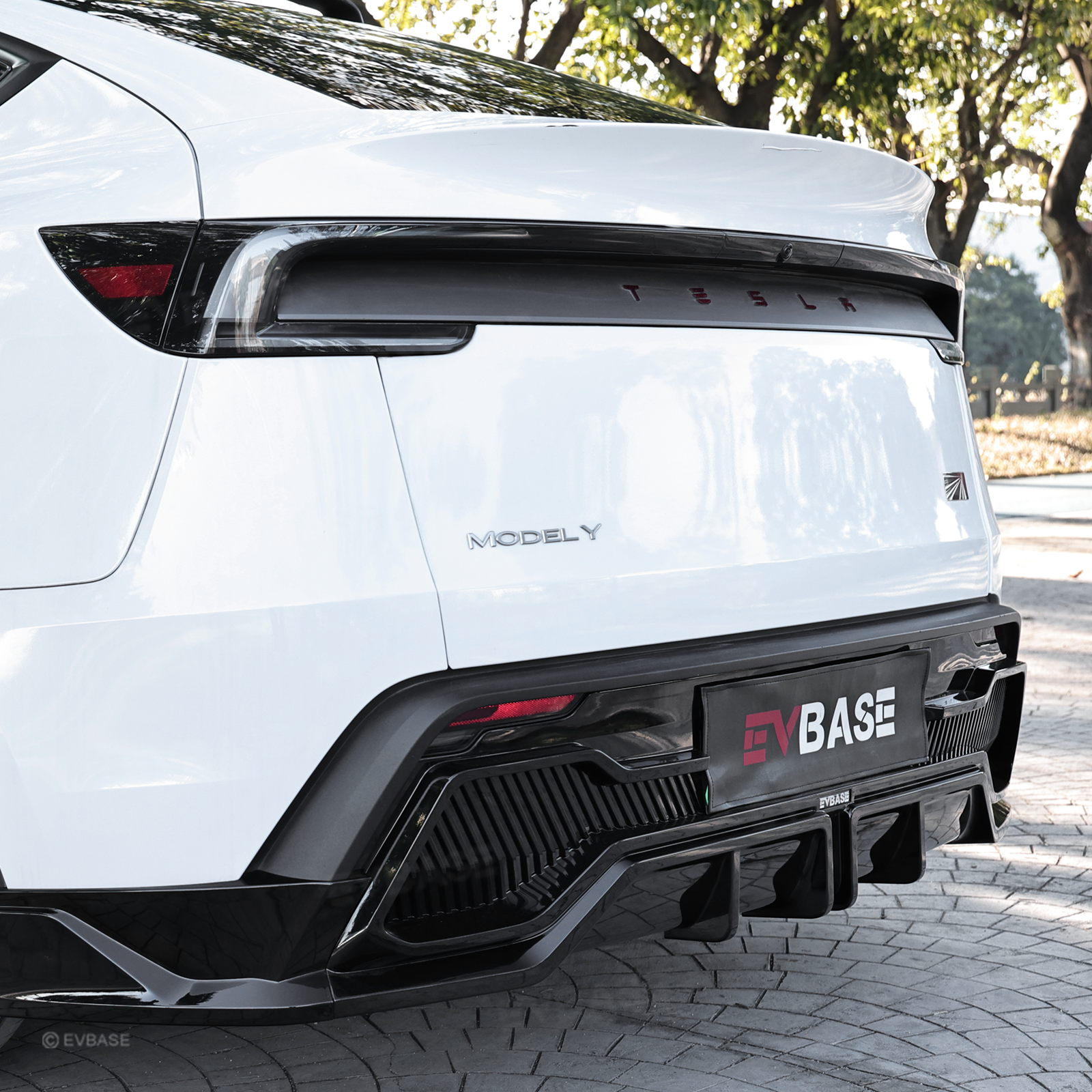 Model Y Juniper Rear Diffuser Aerodynamic Rear Bumper Diffuser Lip Extension Splitter