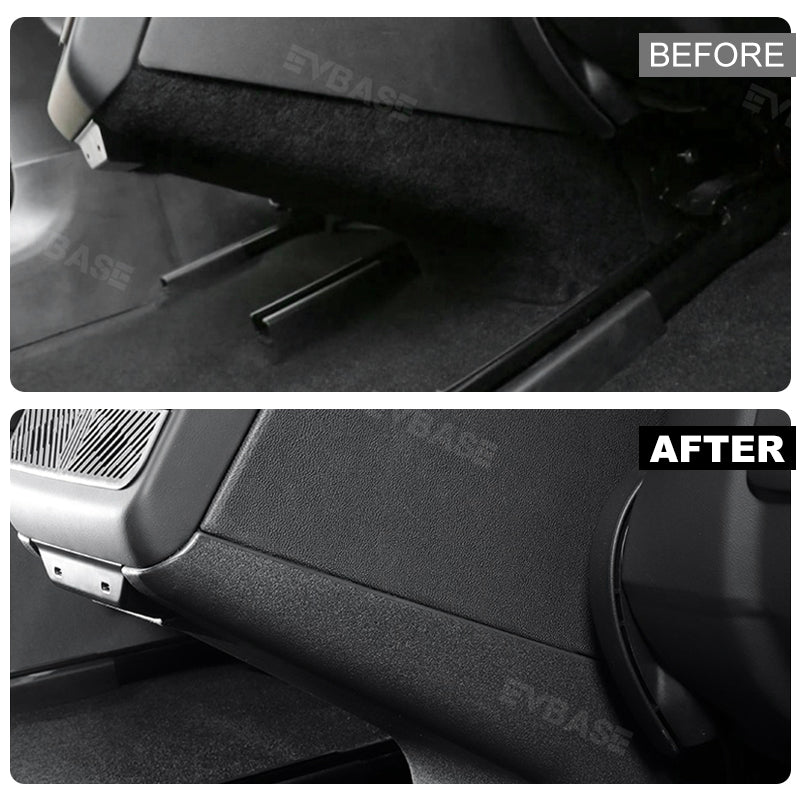 Model 3 Highland Rear Anti-Kick Lower Cover Air Vent Guard Pedal Center Console Panel Protector for Tesla