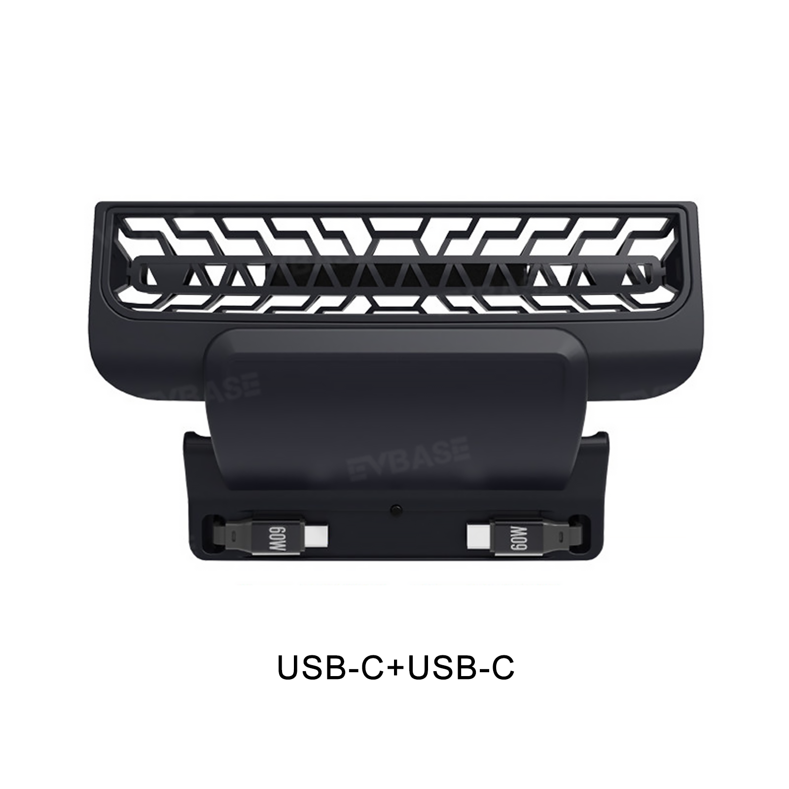 Model Y Juniper/ 3 Highland Rear Vent Expansion Dock 2.0 with Retractable Fast Charging Cables & Aromatherapy & Air Vent Cover for Tesla