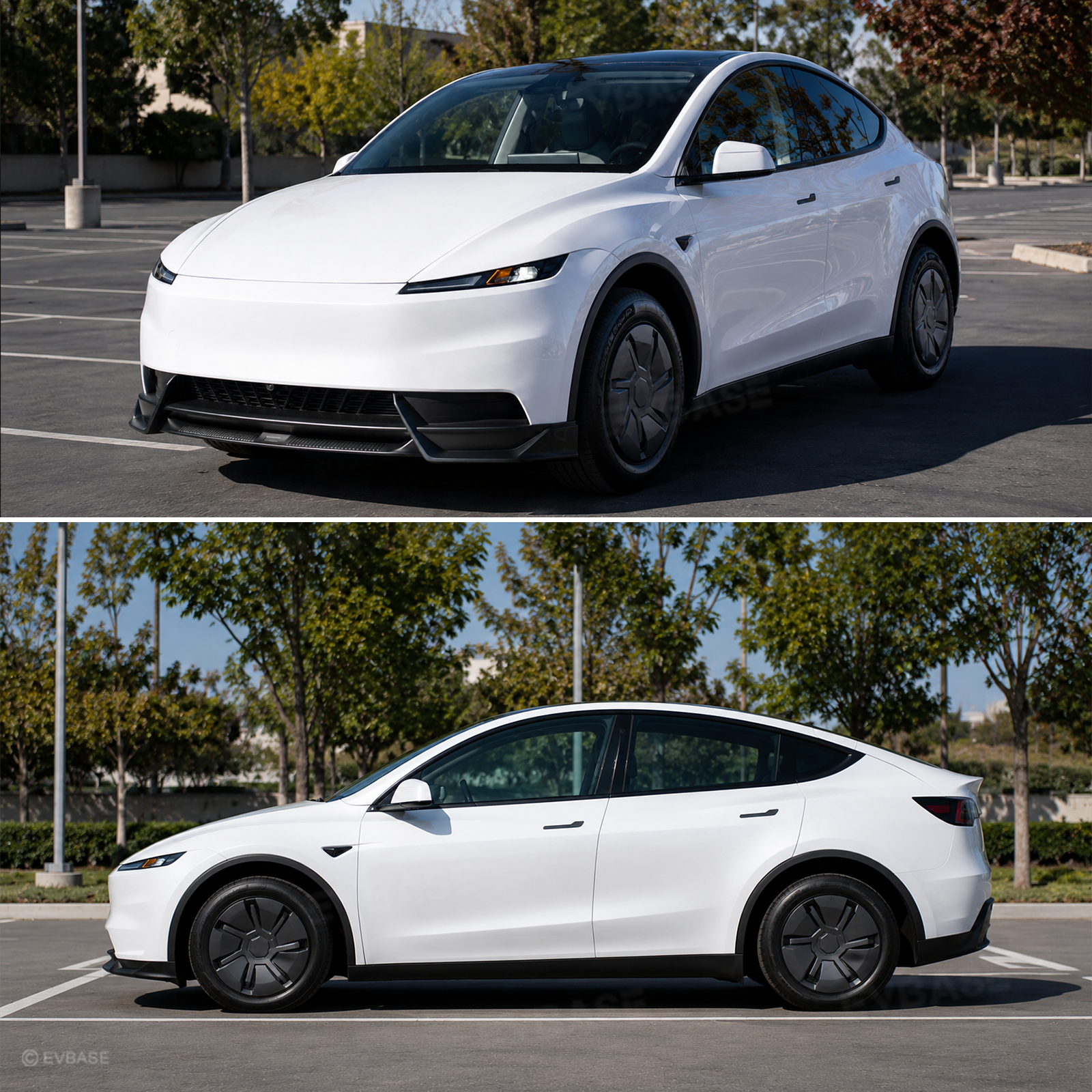 Model Y Juniper Standard Front Lip Performance Aero Front Bumper Lip Splitter Spoiler