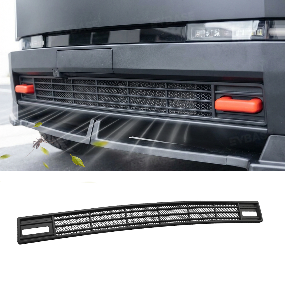 Cybertruck Grille Mesh Insert Front Lower Bumper Protective Mesh Grille Panel Covers Bug & Debris Screen Protector