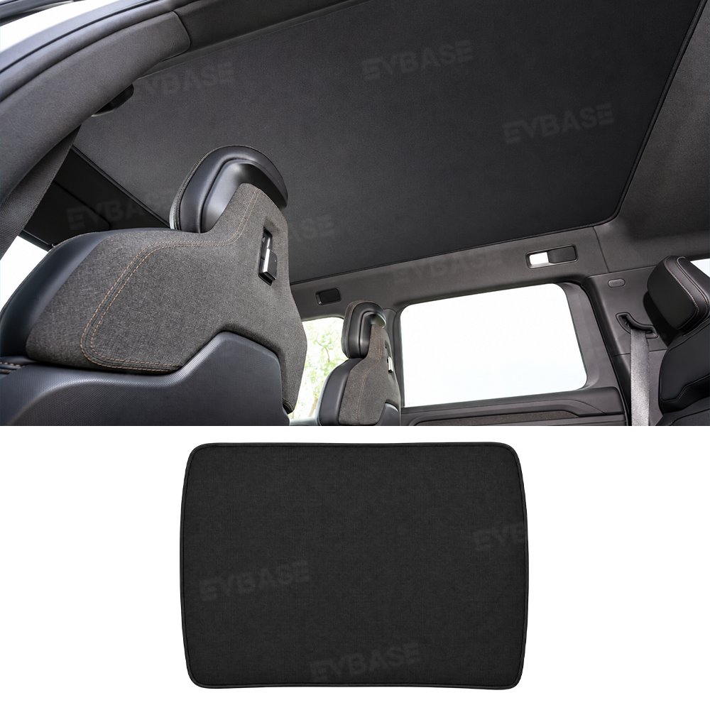 Roof Sunshade for Rivian R2 Panoramic Sunroof Shade Ice Crystal Sun Shield Covers UV Protection & Heat Reduction