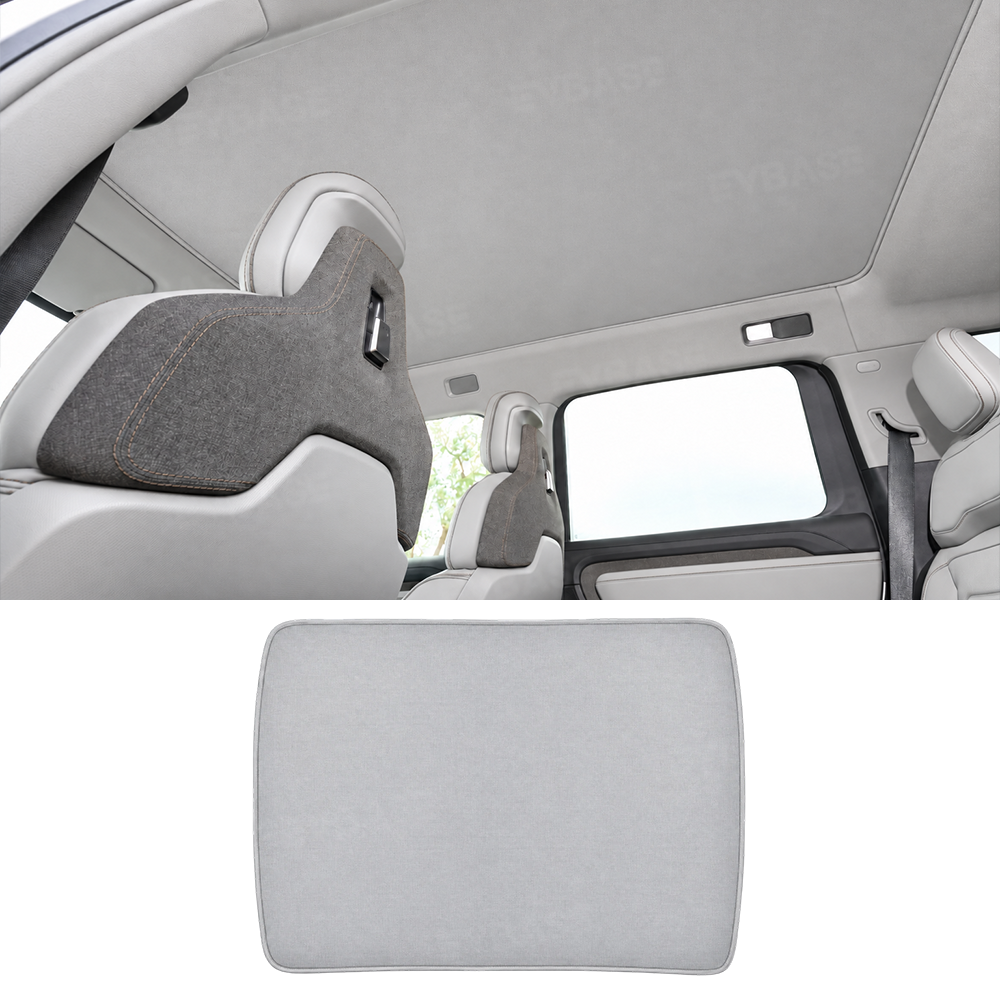 Roof Sunshade for Rivian R2 Panoramic Sunroof Shade Ice Crystal Sun Shield Covers UV Protection & Heat Reduction