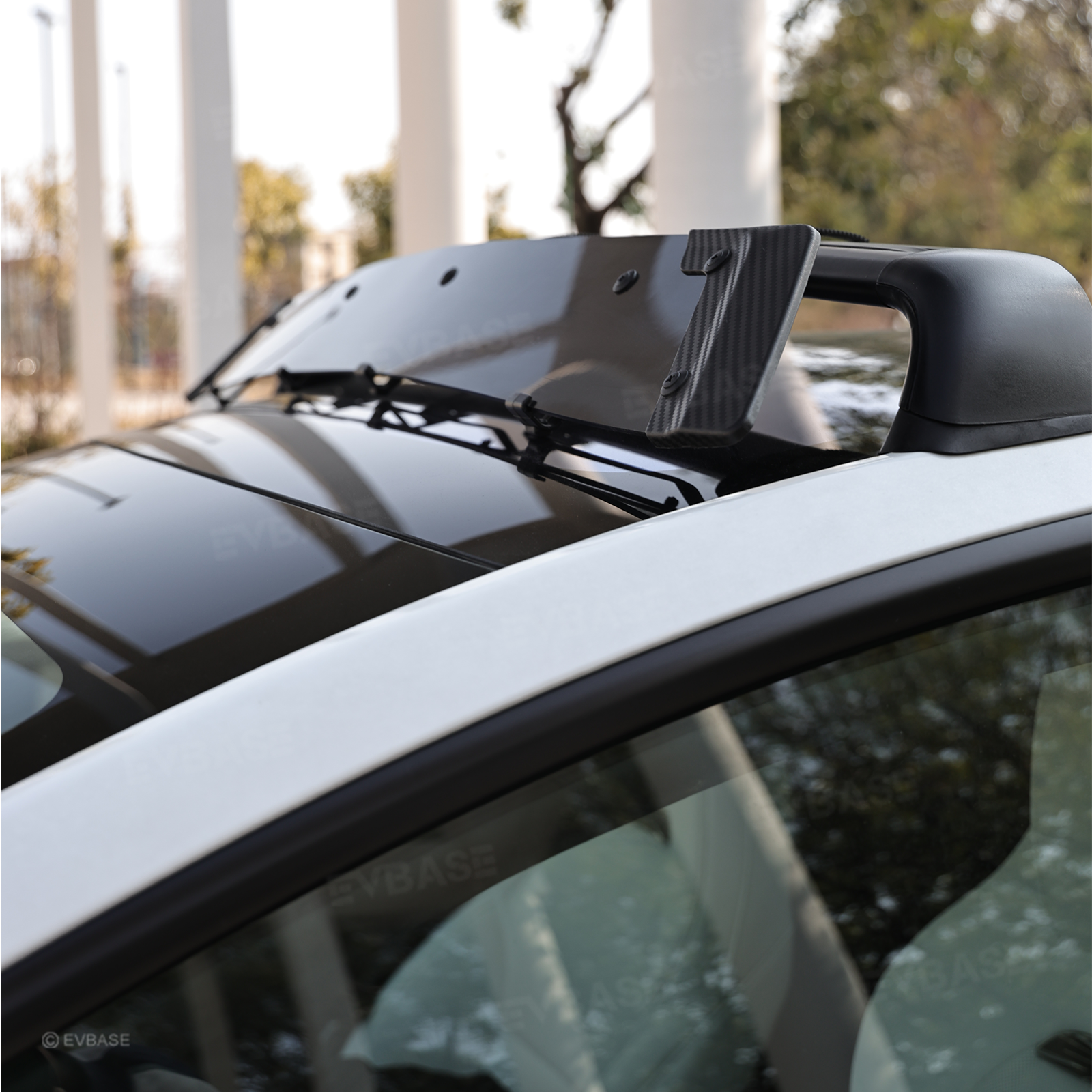 Model Y/3 Roof Rack Lockable Cross Bars 2.0 Reduced Wind Noise Carrier Rails Rooftop Luggage Cargo Carrier