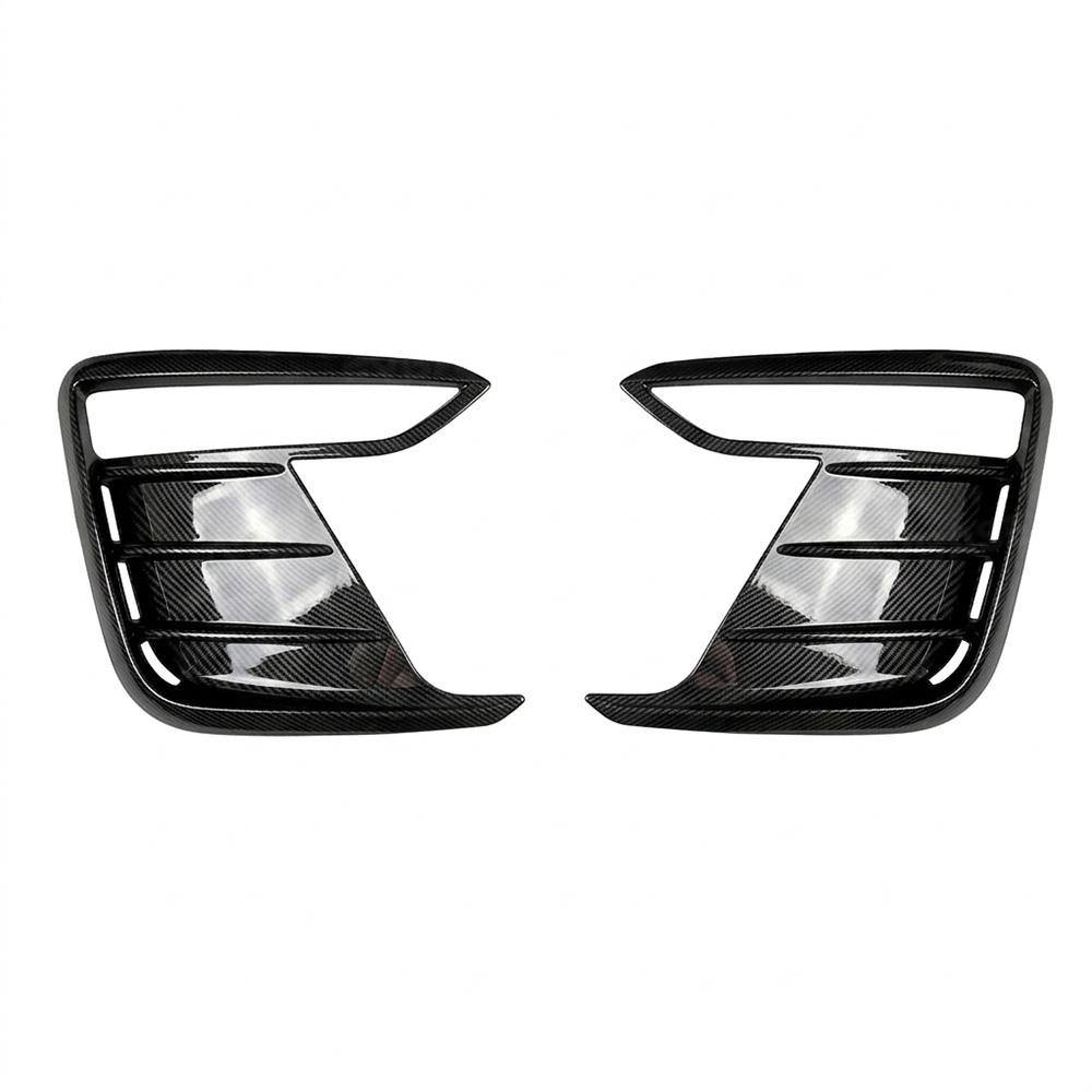 Model Y Juniper Front Fog Light Cover Trim ABS Sporty Style Fog Lamp Eyebrow Frame