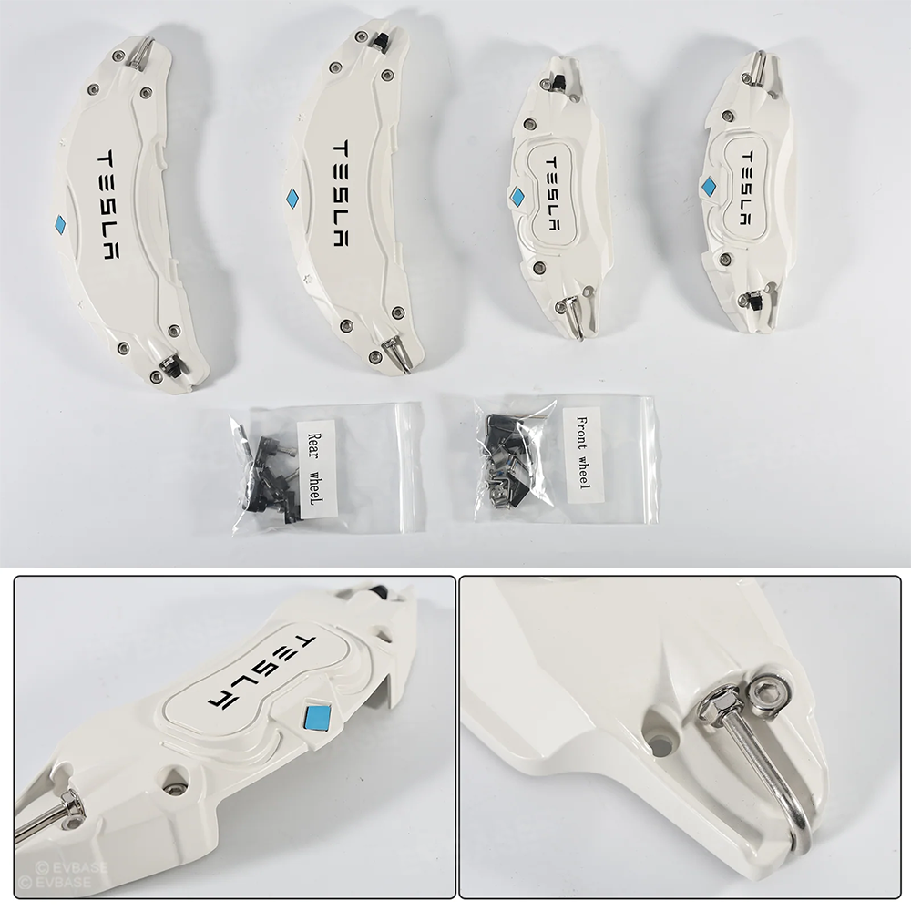 Model Y L Brake Caliper Covers Set Performance Look Brake Caliper Protector Precision Bolt-On