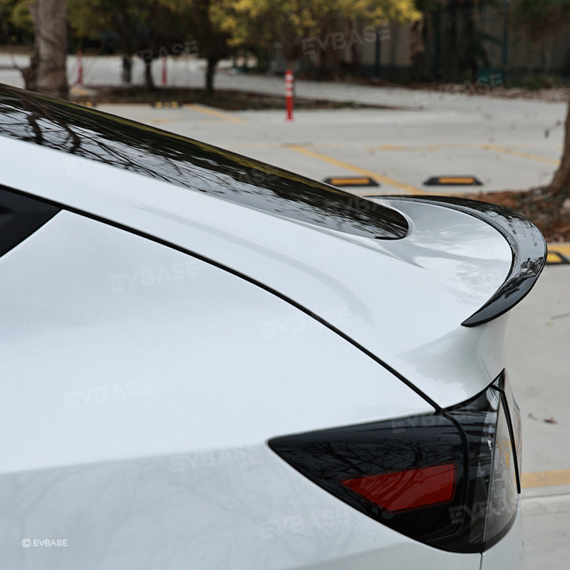 Model Y Rear Spoiler Wing Dry Real Carbon Fiber OEM Style Inspired By Model 3 Performance Rear Splitter