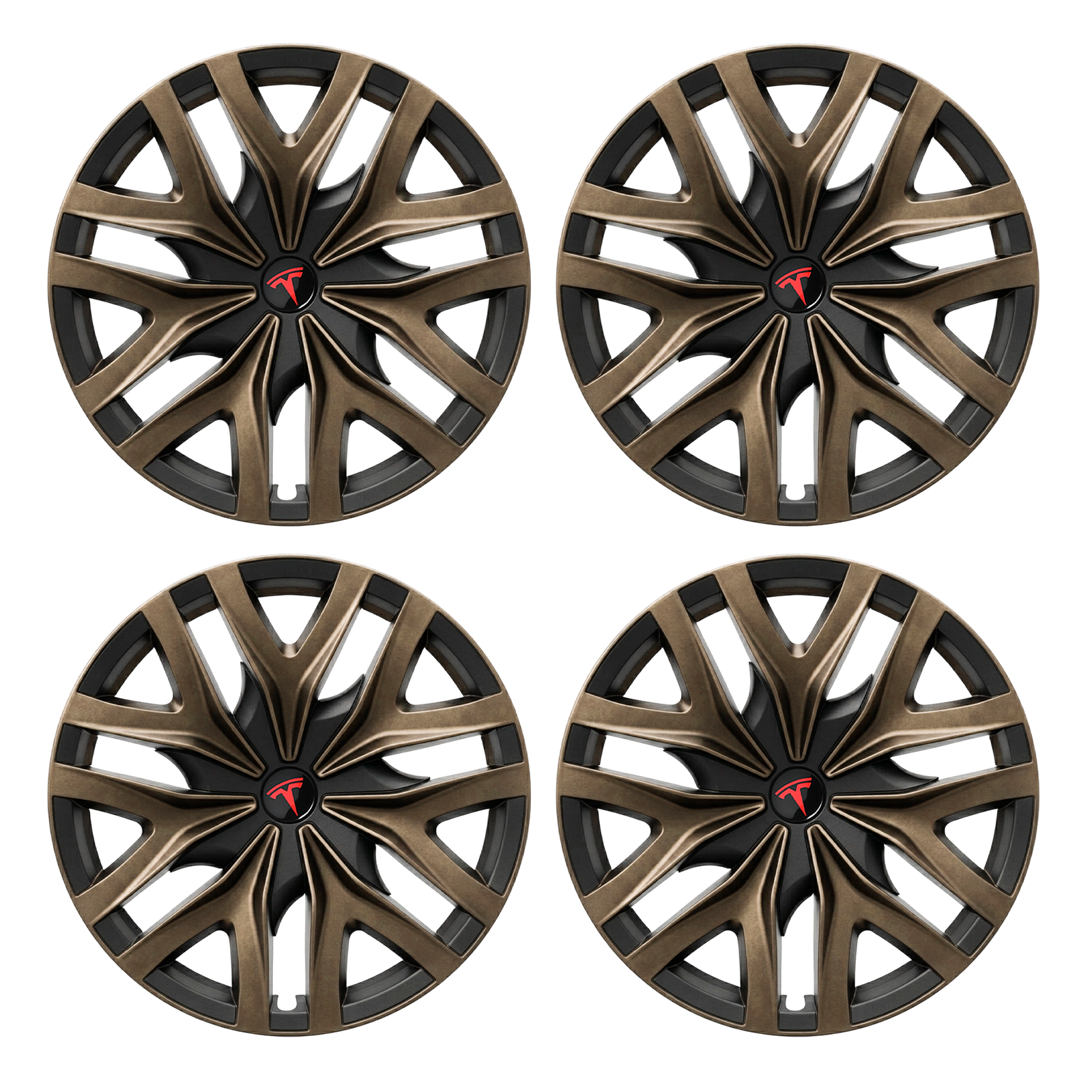 Model 3 Highland Wheel Covers 18" Photon Wheels Hubcaps Inspired By Model Y Performance