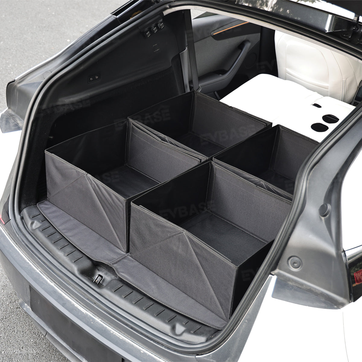 Model Y Juniper Expandable Trunk Organizer Foldable Trunk Cargo Storage Organizer