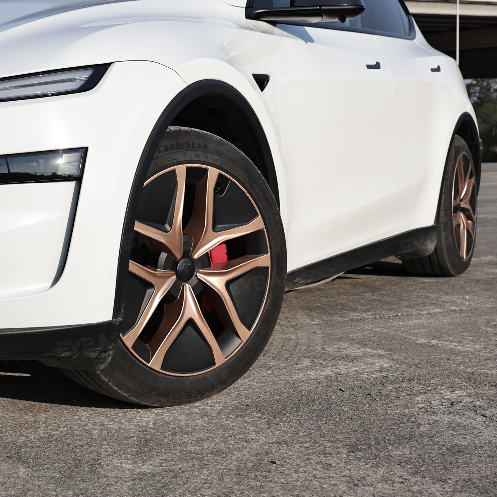 Model Y Juniper Wheel Covers 19 Inch Wheels Hubcaps Performance Look