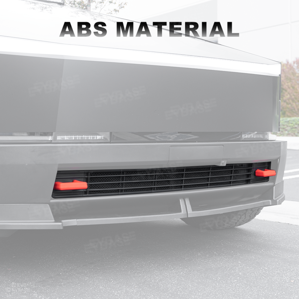 Cybertruck Grille Mesh Insert Front Lower Bumper Protective Mesh Grille Panel Covers Bug & Debris Screen Protector