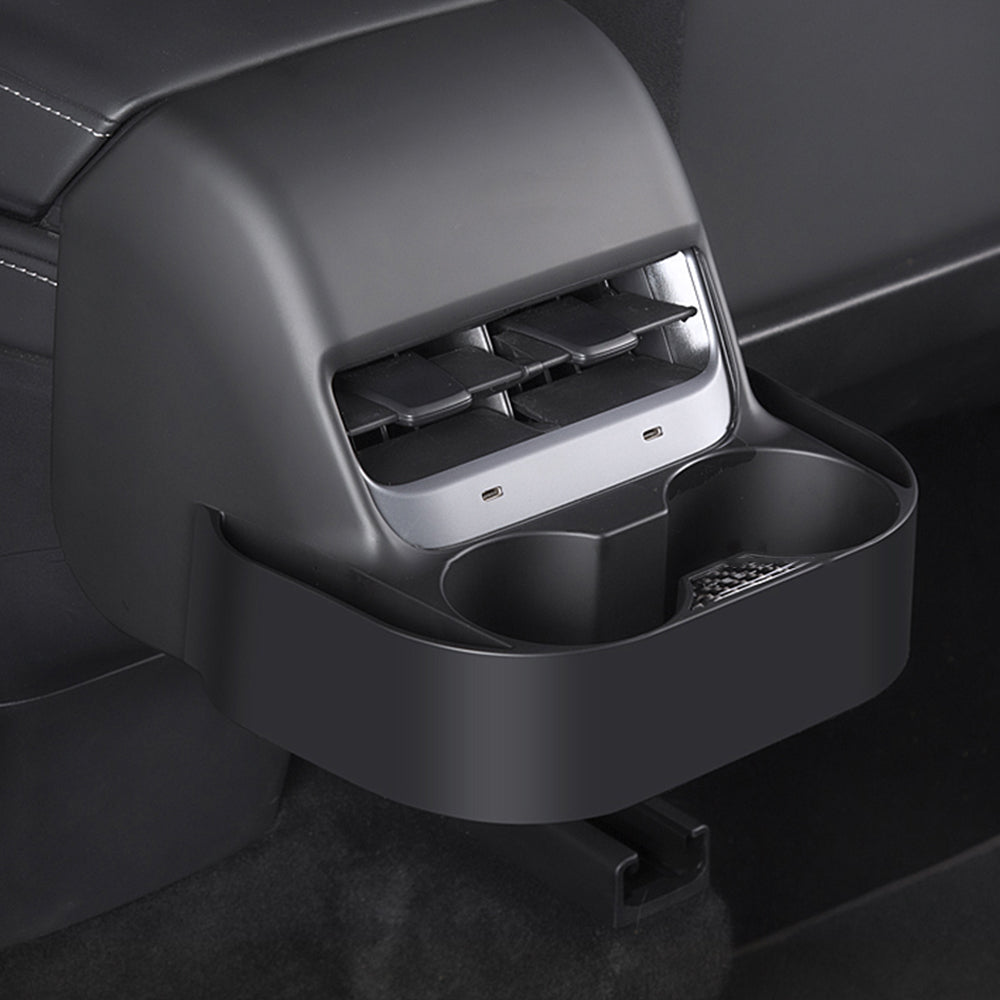 EVBASE Tesla Model 3 Y Rear Air Outlet Vent Getränkehalter