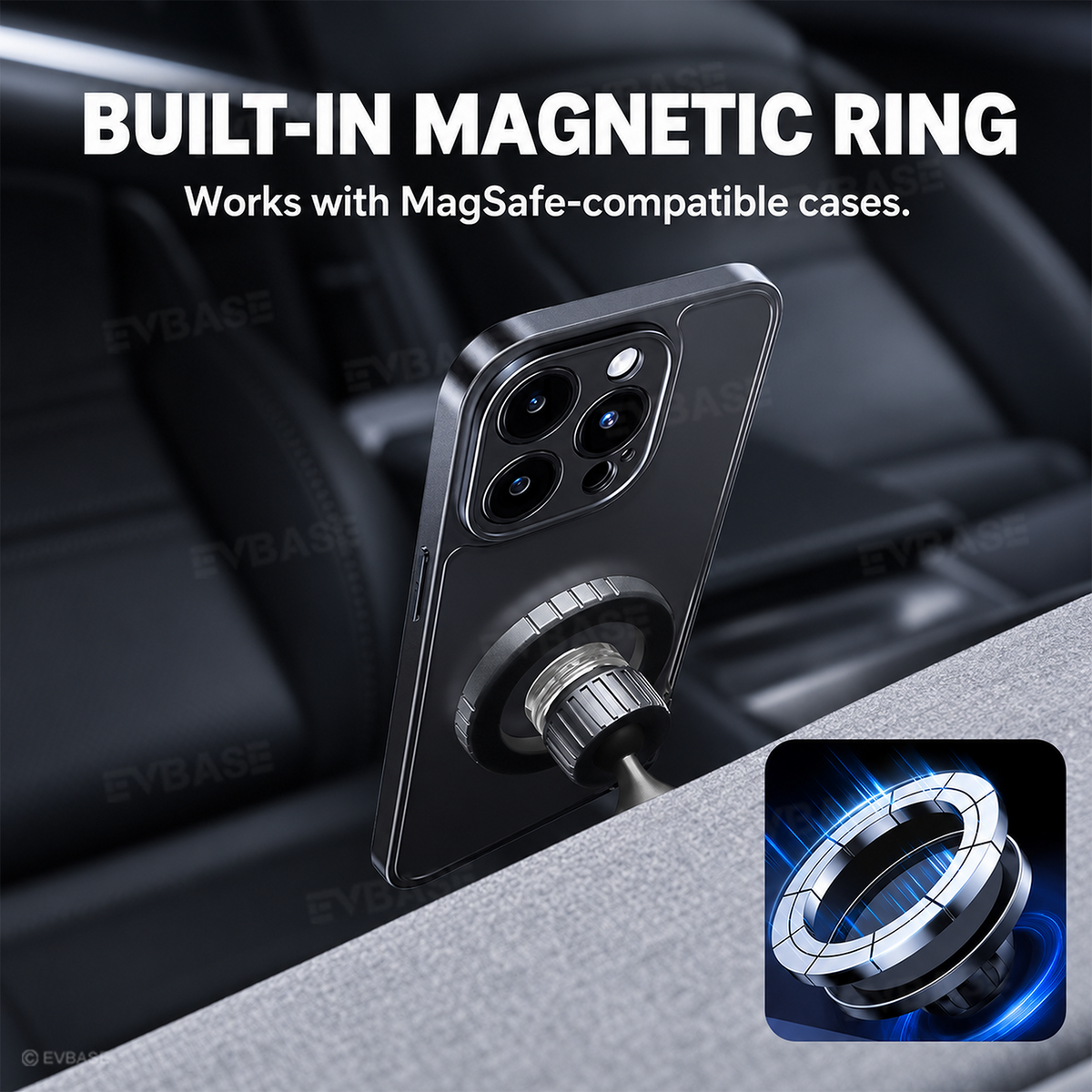 Model Y Juniper/ Y L/ 3 Highland A-Pillar Magnetic Phone Mount Dashboard Side Phone Holder