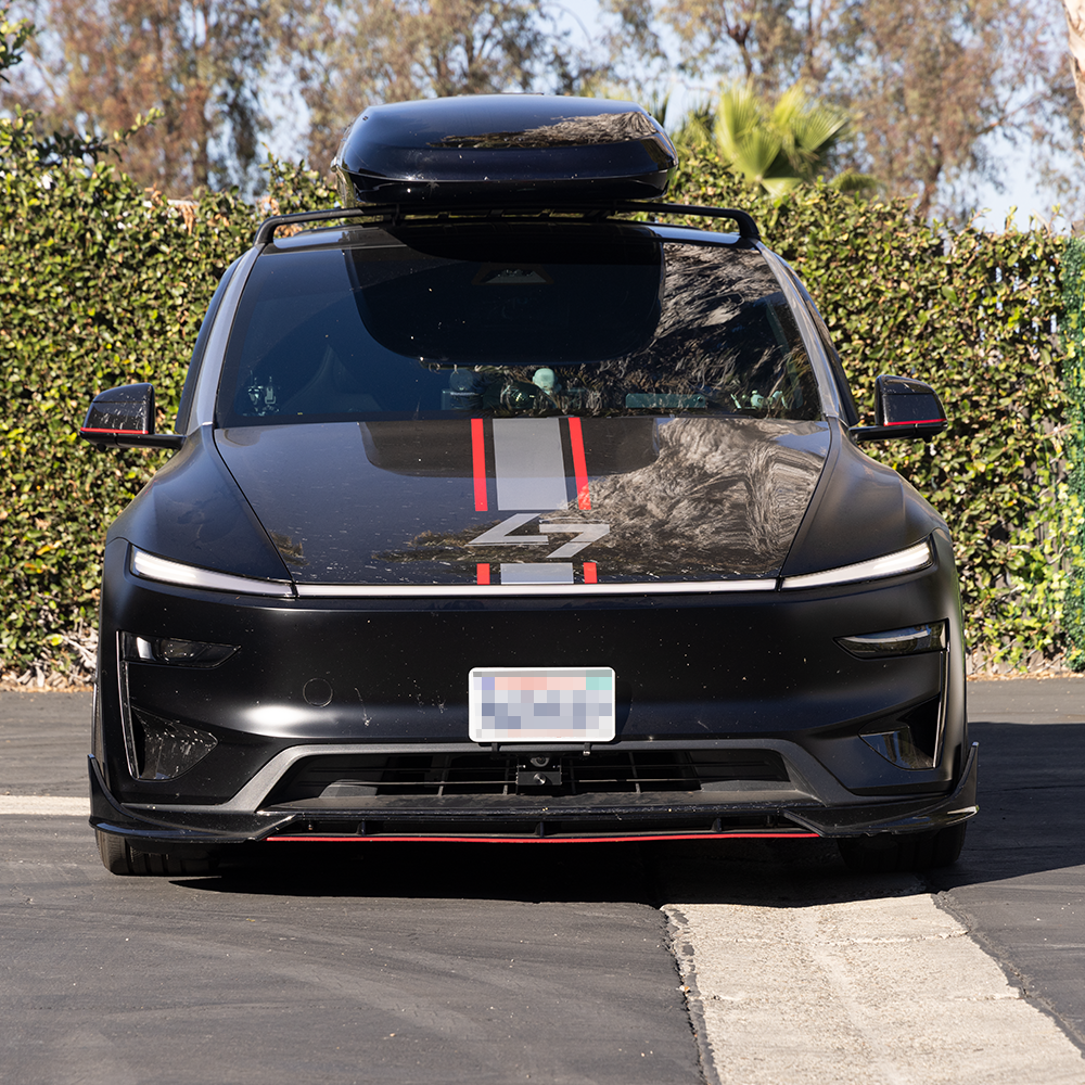 Model Y Juniper Performance Front License Plate Mount No Drill License Plate Holder Aluminum Alloy Bracket