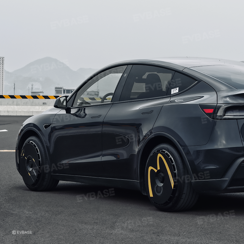 19'' & 20'' Wheels Covers Hub Caps for Model Y Juniper Customized Graphics Wheel Caps 4PCS
