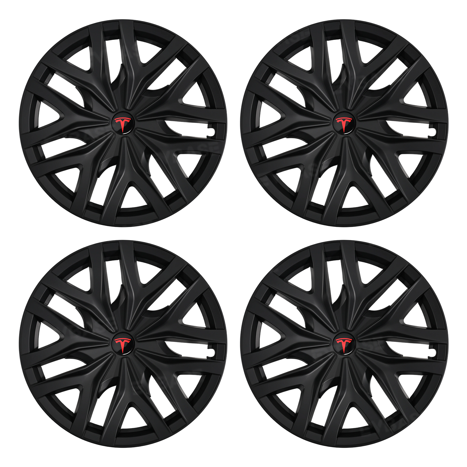Model 3 Highland Wheel Covers 18" Photon Wheels Hubcaps Inspired By Model Y Performance