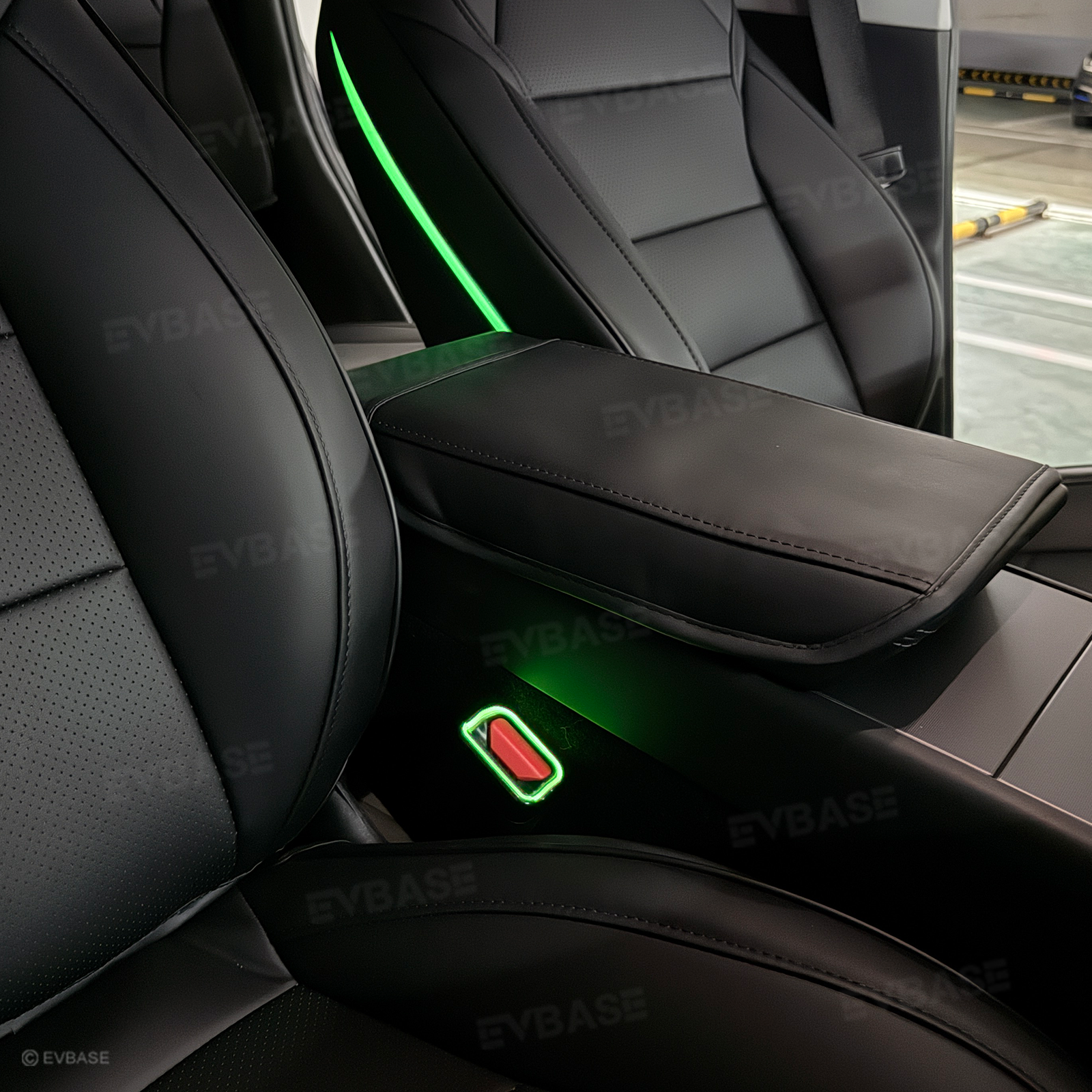 Model 3 Highland Interior Ambient Lighting Kit RGB LED Light Strips Neon Lights with Factory Screen Control