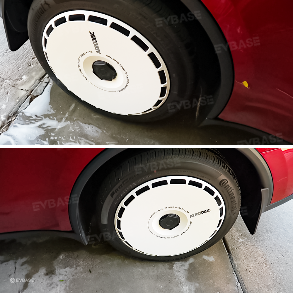 19'' & 20'' Wheels Covers Hub Caps for Model Y Juniper Customized Graphics Wheel Caps 4PCS