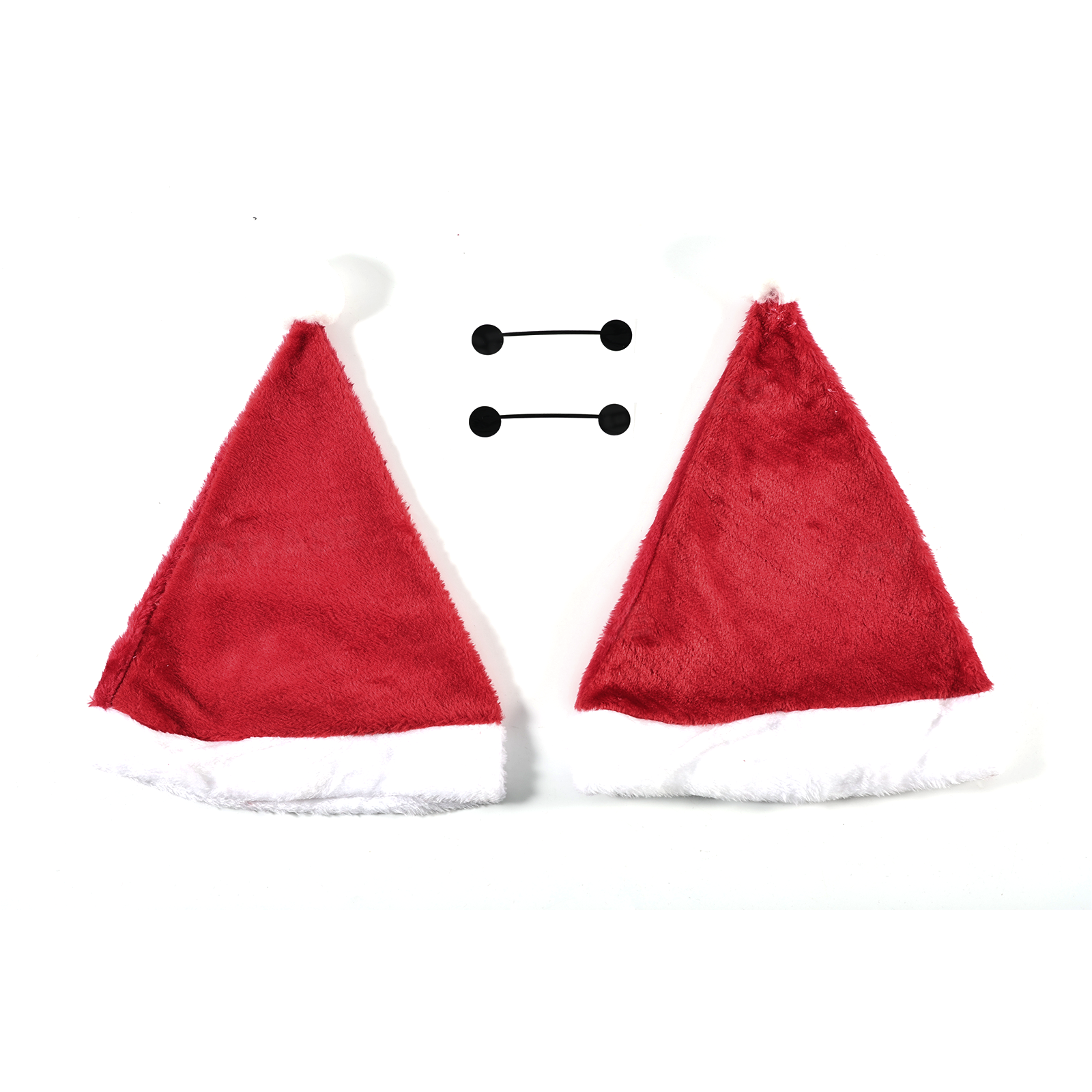 Red Christmas Hat Headrest for Tesla Model 3/Y/X/S Seats Festive Pair Included
