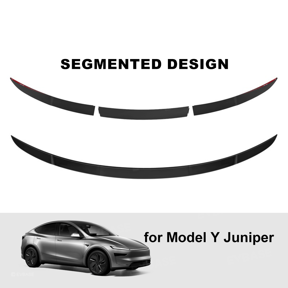 Model Y Juniper Rear Spoiler Wing ABS Aerodynamic Rear Trunk Lip Spoiler for Tesla