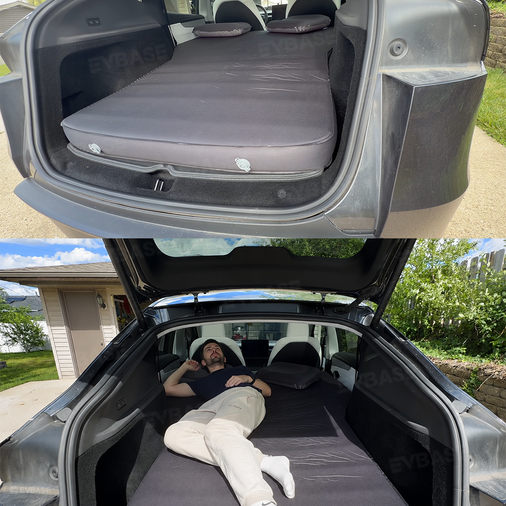 Model Y/ Y Juniper Air Mattress Inflatable Camping Mattress With OEM Style External Air Pump